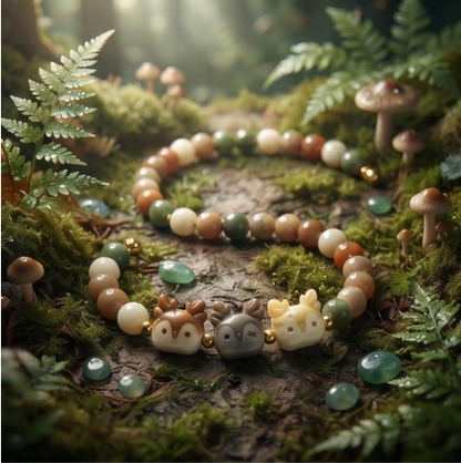Woodland Deer Beaded Bracelet