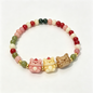 Strawberry Bear Beaded Bracelet